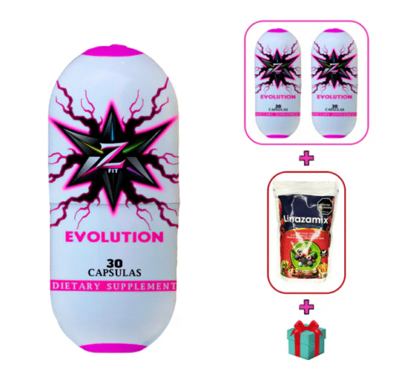 ZFIT EVOLUTION X2 + FIBRA LINAZAMIX FRUTOS ROJOS + OBSEQUIO