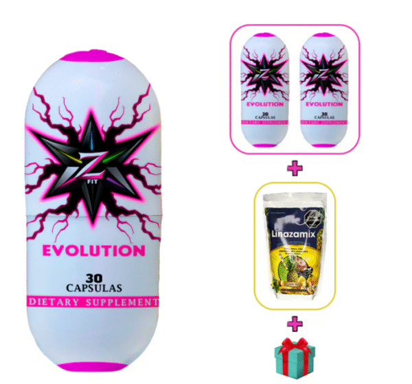 ZFIT EVOLUTION X2 + FIBRA LINAZAMIX PIÑA + OBSEQUIO