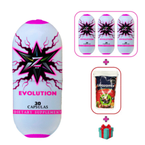 ZFIT EVOLUTION X3 + FIBRA LINAZAMIX FRUTOS ROJOS + OBSEQUIO
