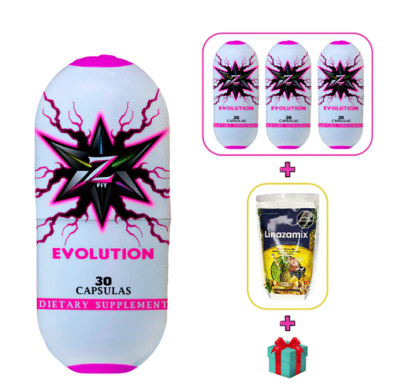 ZFIT EVOLUTION X3 + FIBRA LINAZAMIX PIÑA + OBSEQUIO